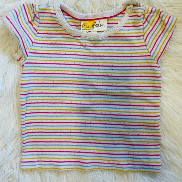 Mini Boden Other - Mini boden Pointelle tee 2-3Y